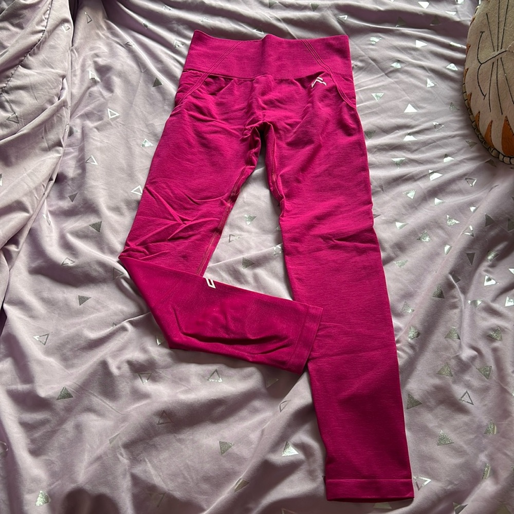 Oner Active Fuchsia High-Waist Seamless Leggings